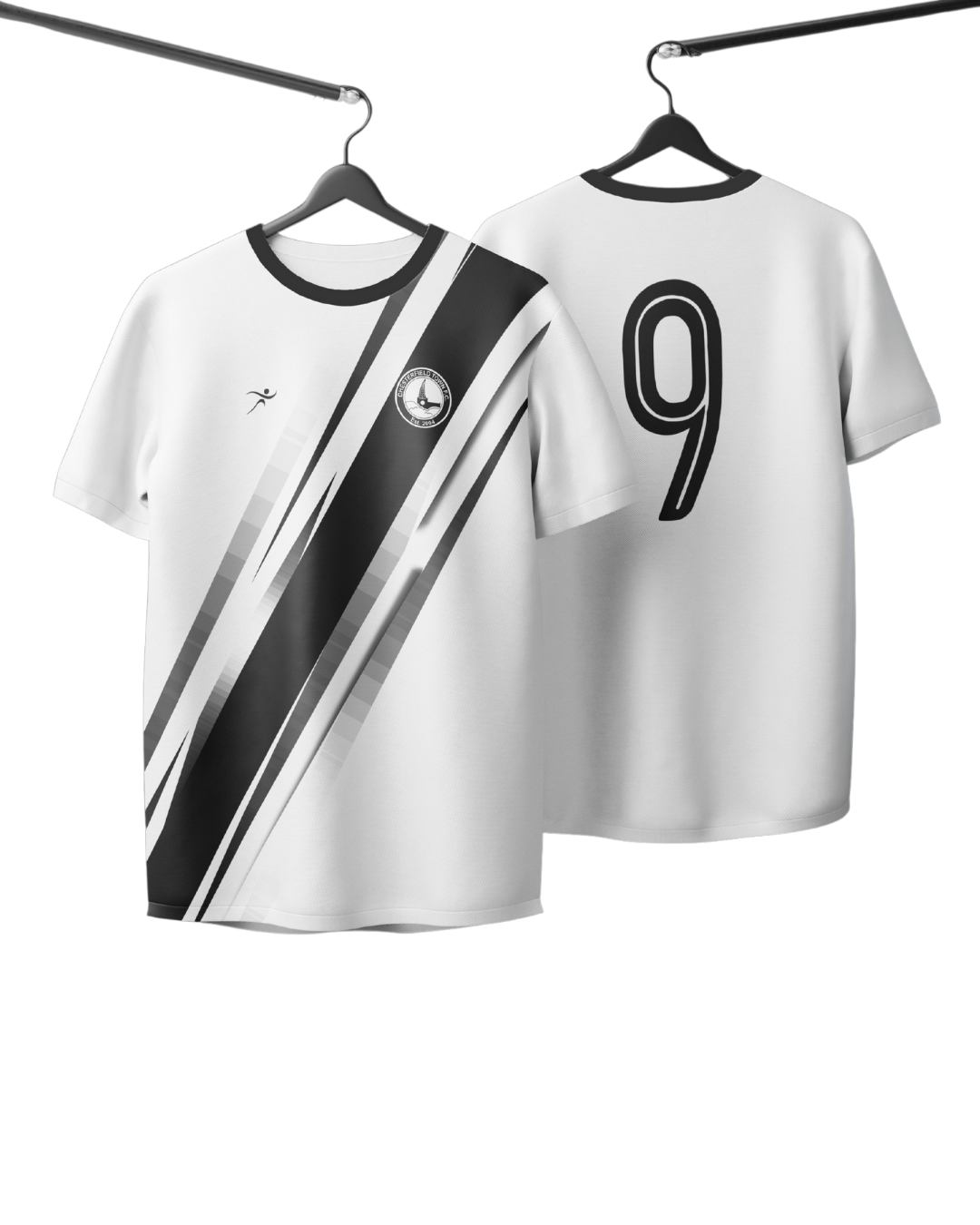 Chesterfield Town FC Home Shirt