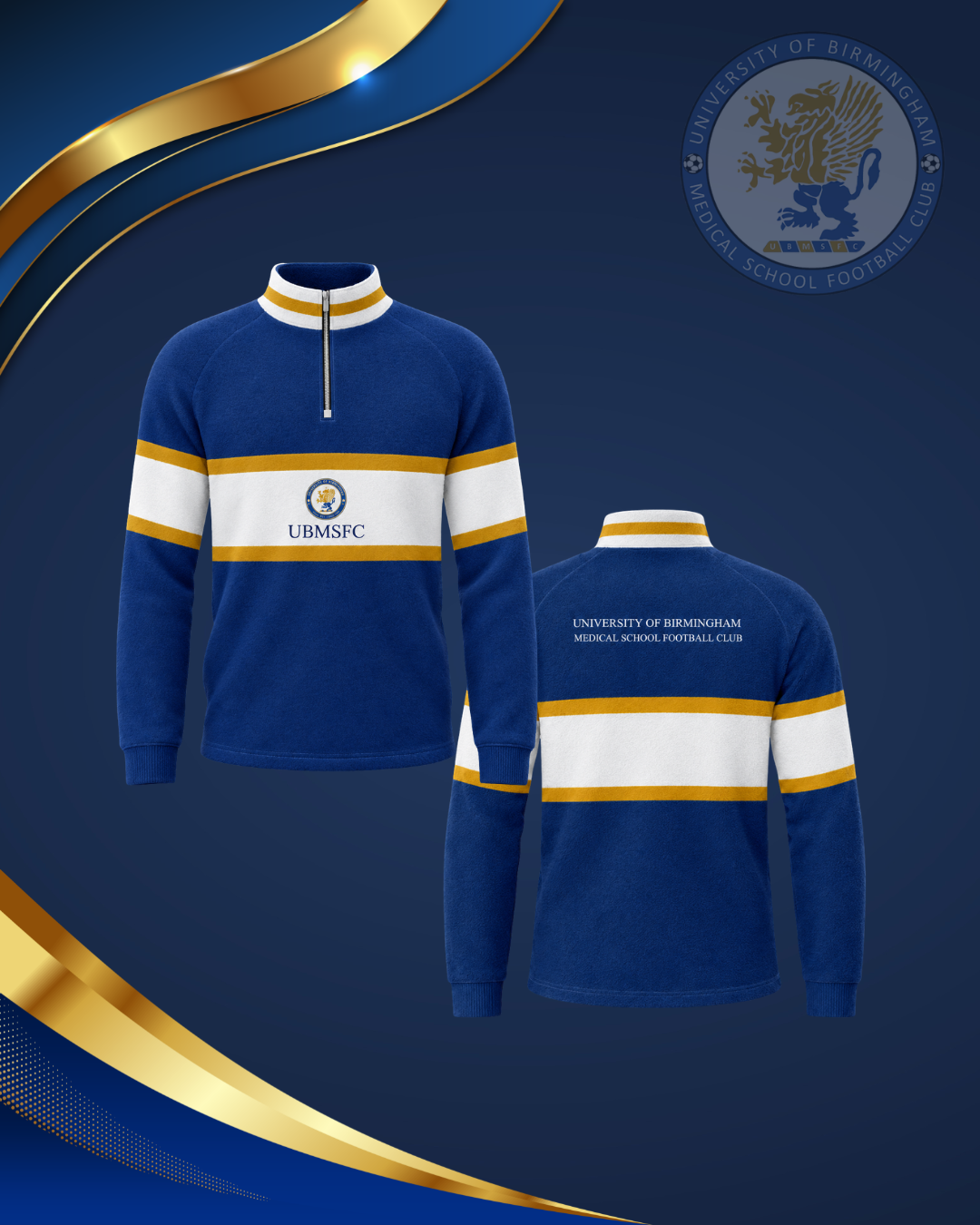 UBMSFC 1/4 Zip Fleece