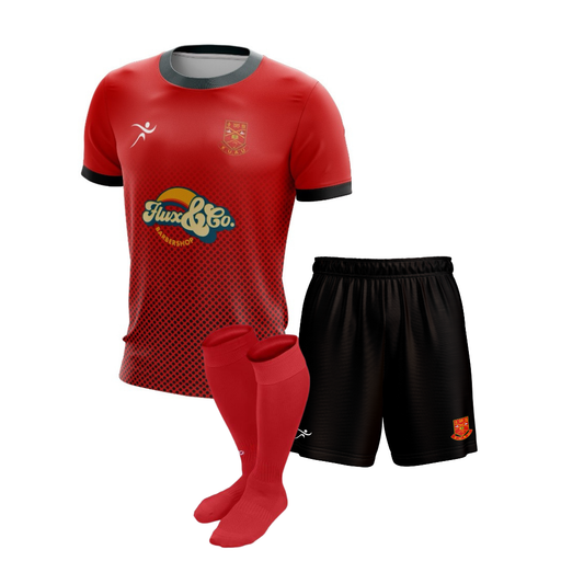 KUFC HOME KIT BUNDLE (RED + SPONSOR)