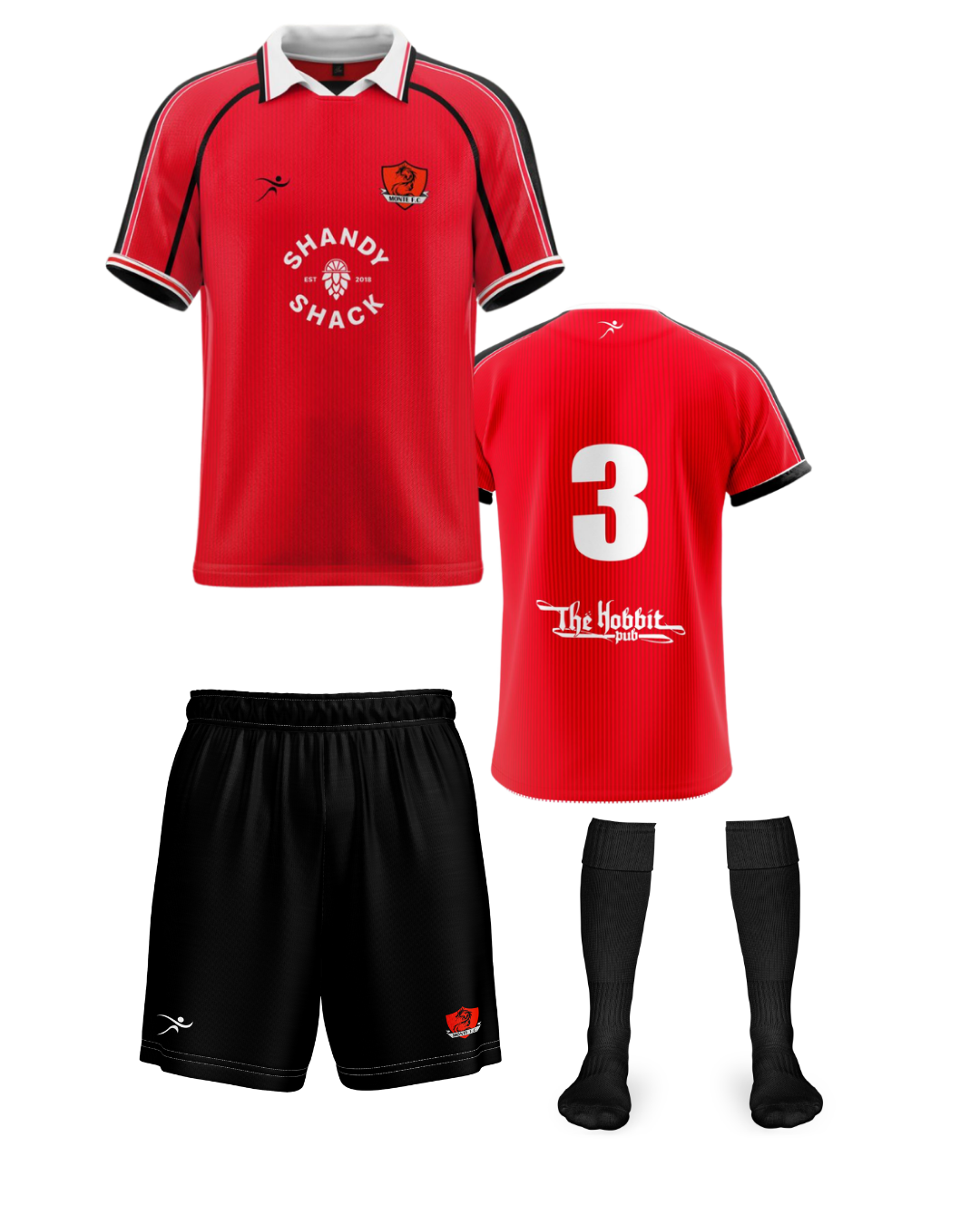 Monte FC Full Home Kit