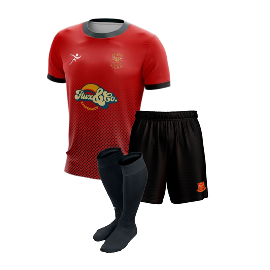 KUFC HOME KIT BUNDLE (RED + SPONSOR)