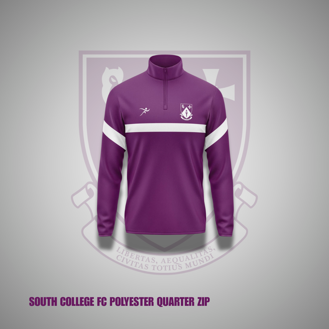 South College FC Polyester Quarter Zip