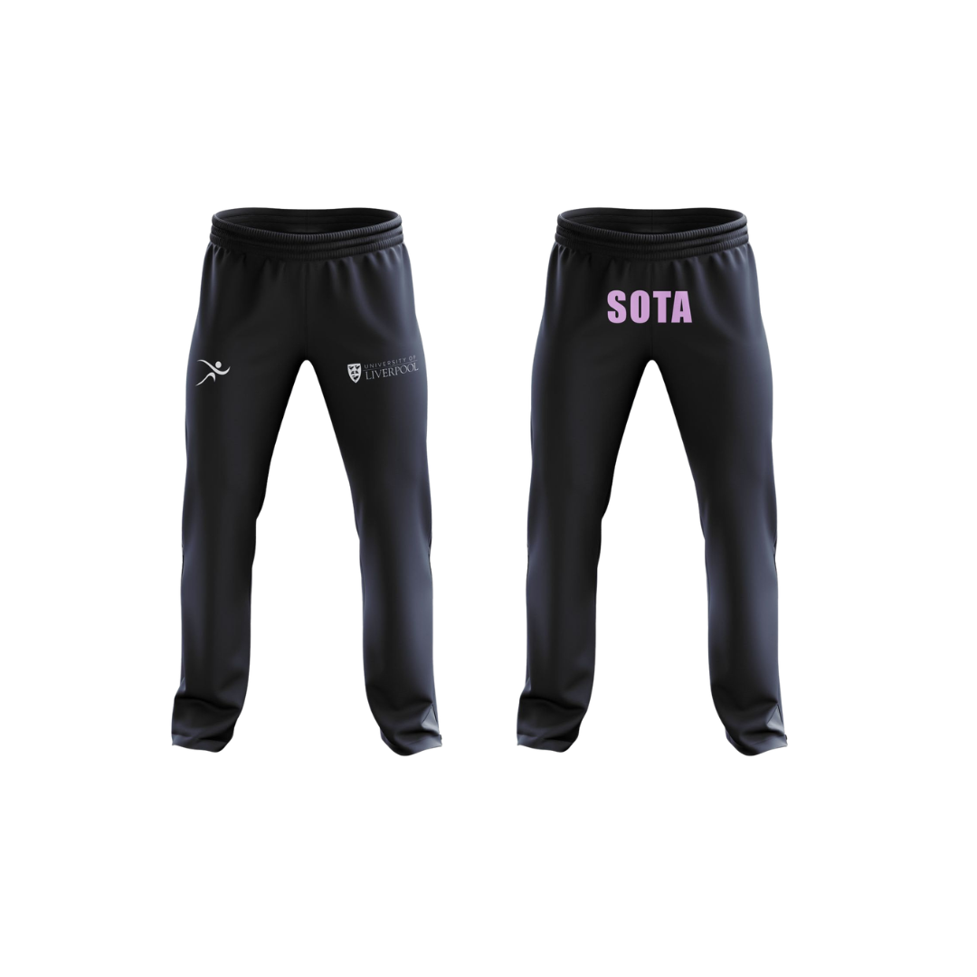 SOTA Netball Cotton Wide Leg Joggers