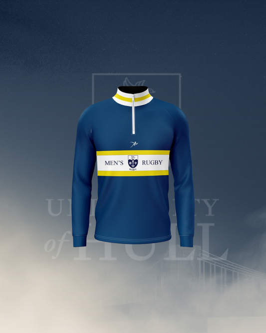 Hull University Rugby Union Fleece Quarter Zip